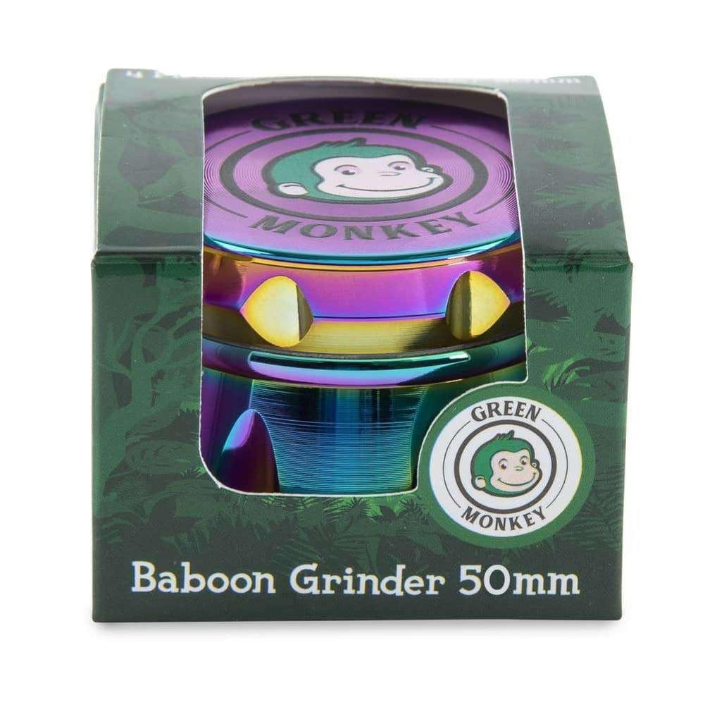 Green Monkey Grinders Baboon Crown 50mm Grinder