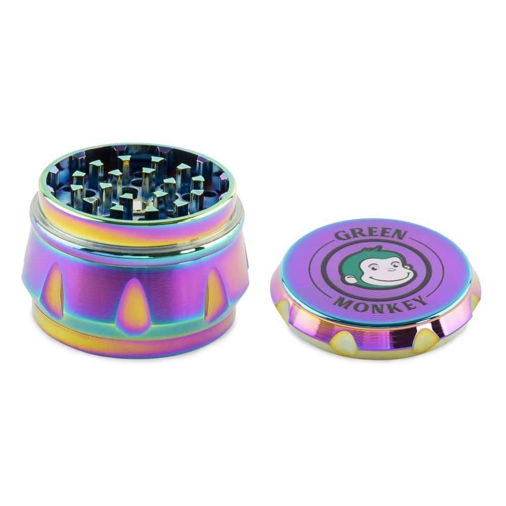 Green Monkey Grinders Baboon Crown 50mm Grinder