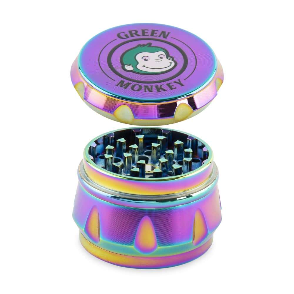 Green Monkey Grinders Baboon Crown 50mm Grinder