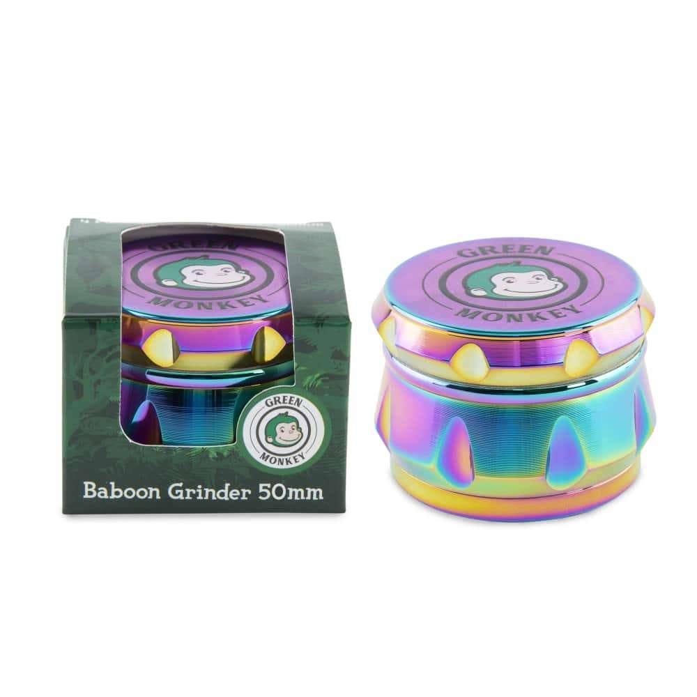 Green Monkey Grinders Baboon Crown 50mm Grinder