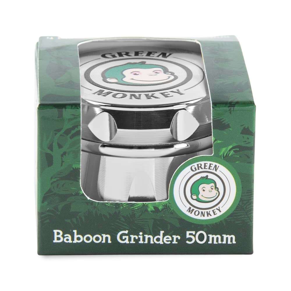 Green Monkey Grinders Baboon Crown 50mm Grinder