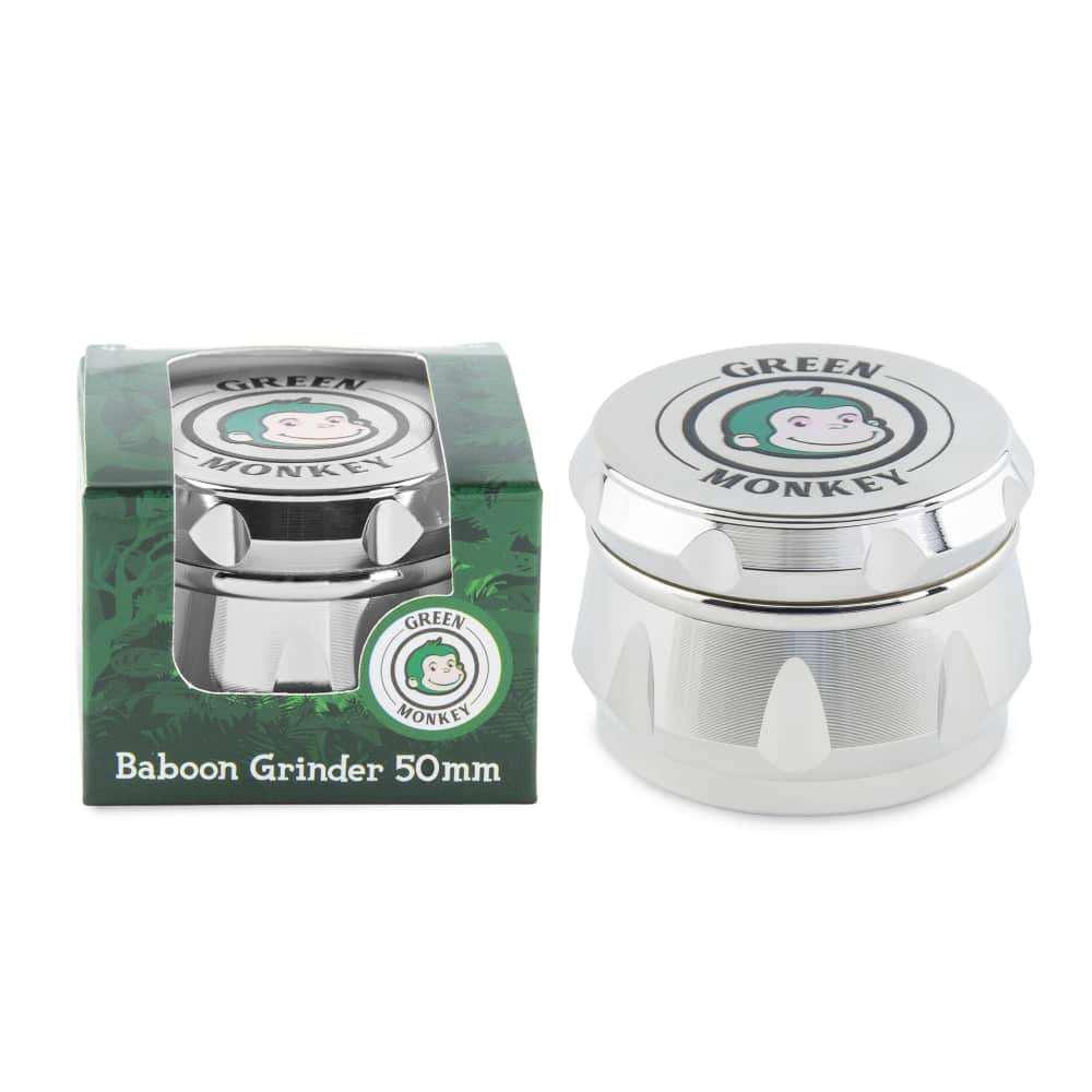 Green Monkey Grinders Baboon Crown 50mm Grinder