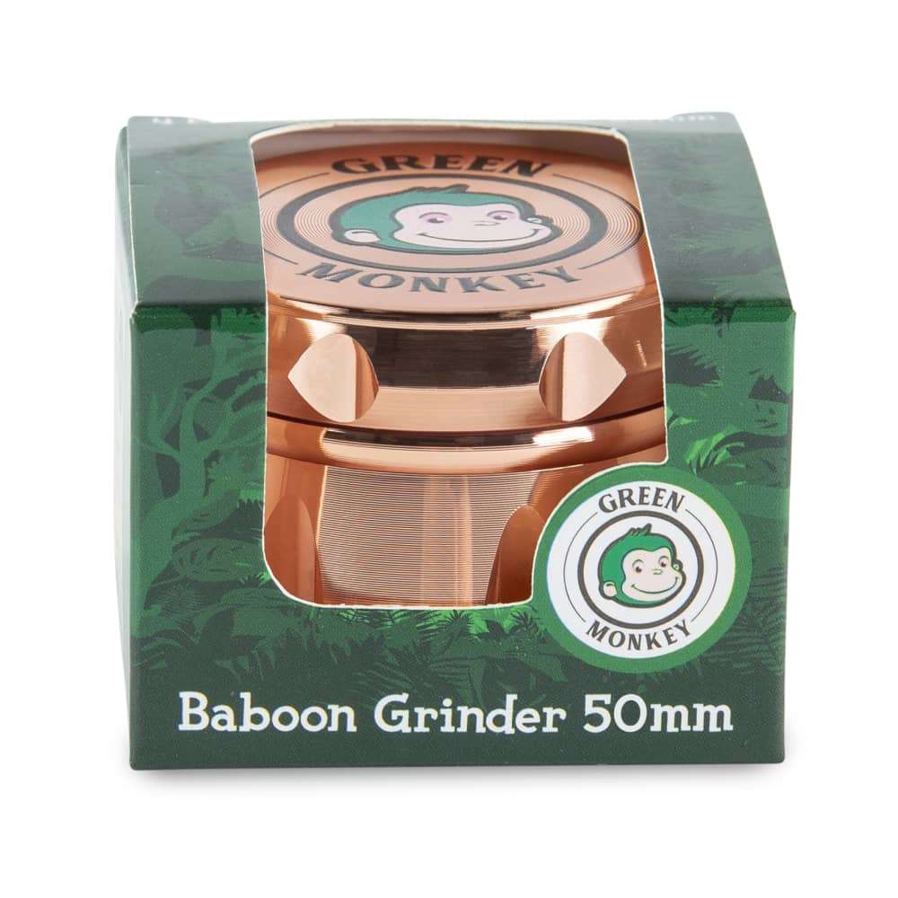 Green Monkey Grinders Baboon Crown 50mm Grinder