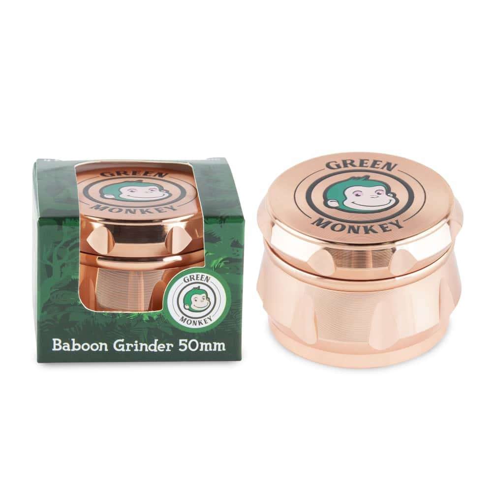 Green Monkey Grinders Baboon Crown 50mm Grinder