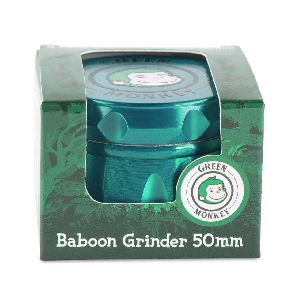 Green Monkey Grinders Baboon Crown 50mm Grinder