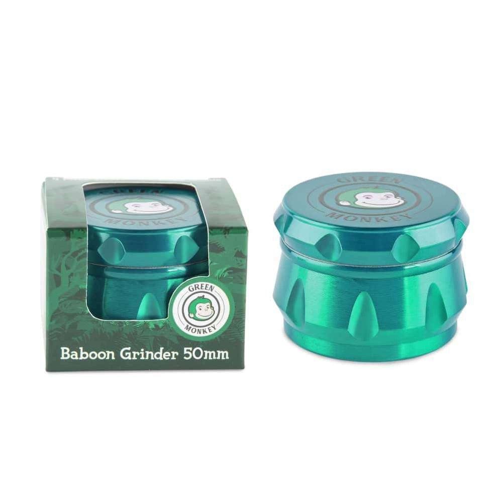 Green Monkey Grinders Baboon Crown 50mm Grinder