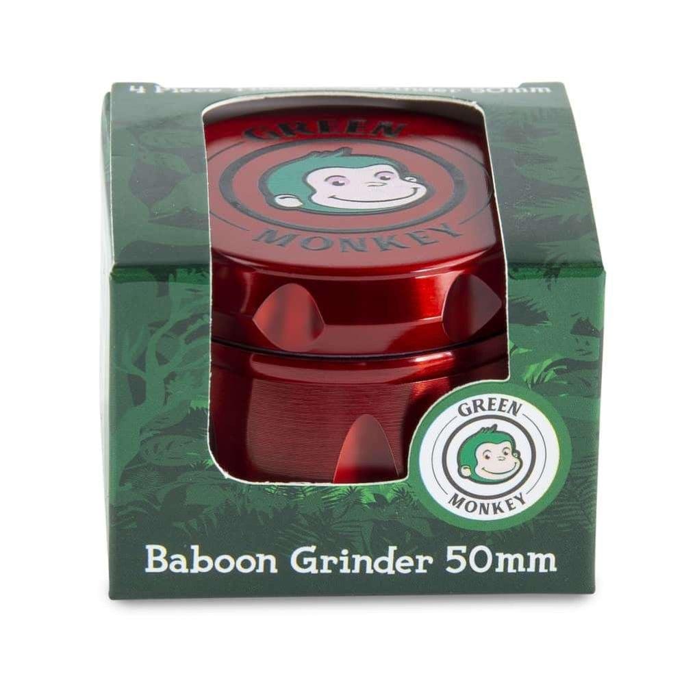 Green Monkey Grinders Baboon Crown 50mm Grinder