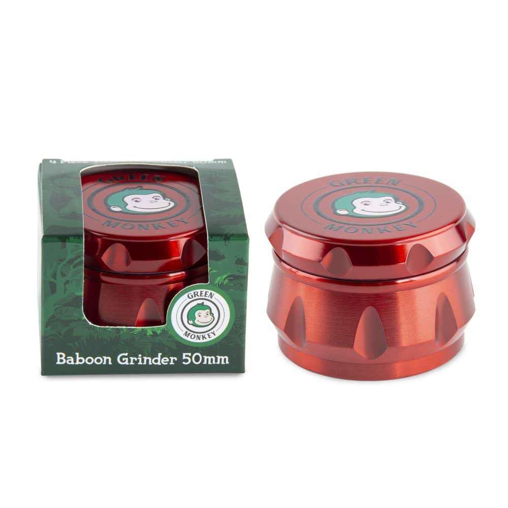 Green Monkey Grinders Baboon Crown 50mm Grinder