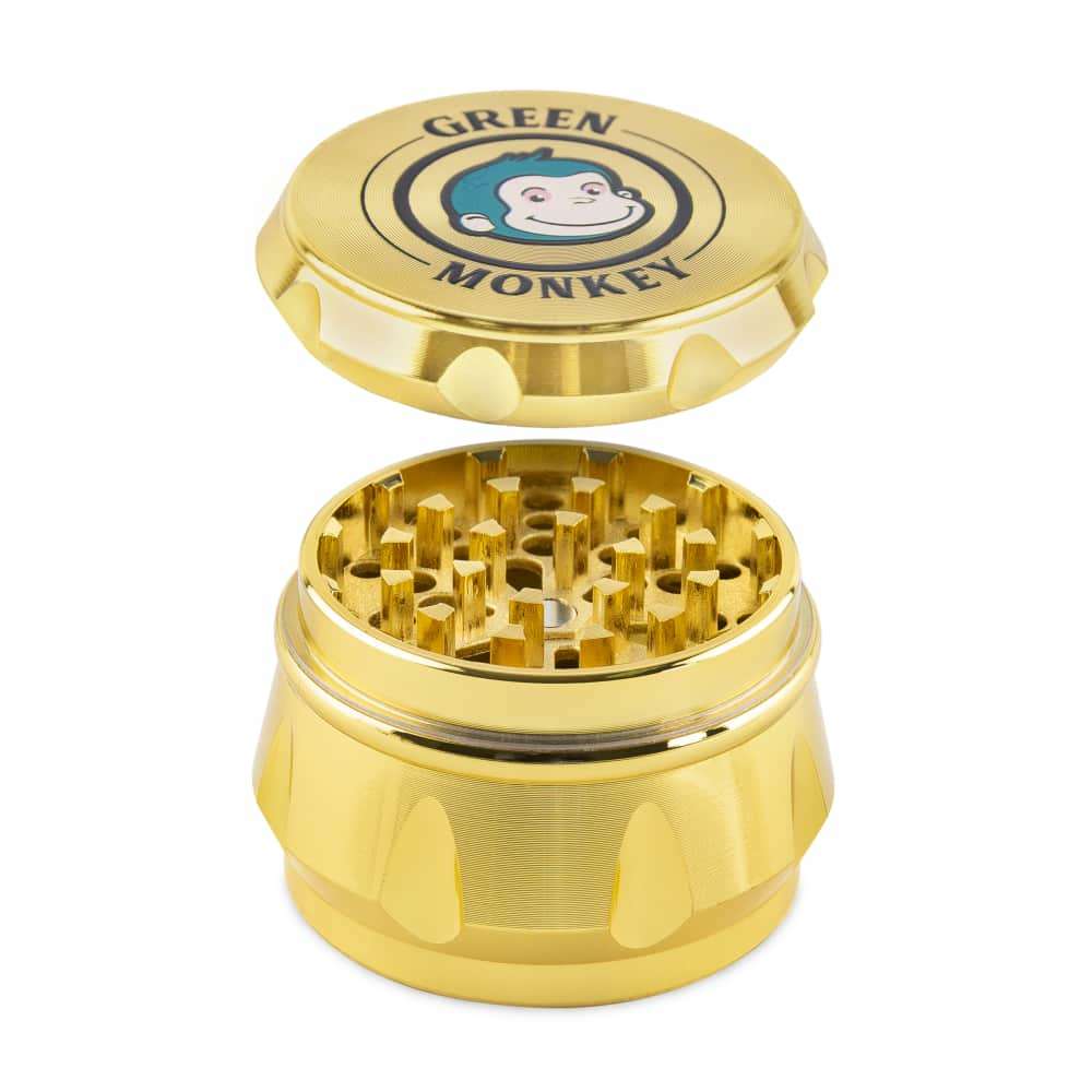 Green Monkey Grinders Baboon Crown 50mm Grinder