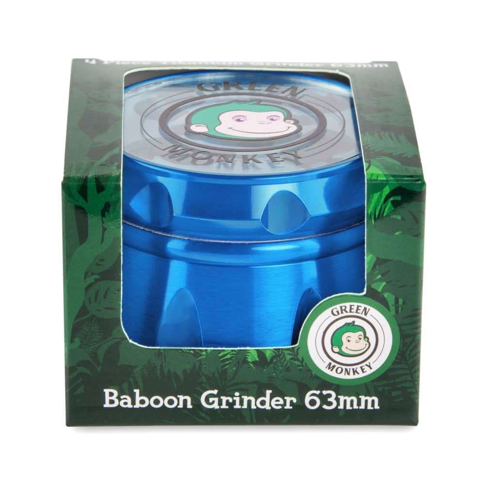 Green Monkey Grinders Baboon Crown 63mm Grinder