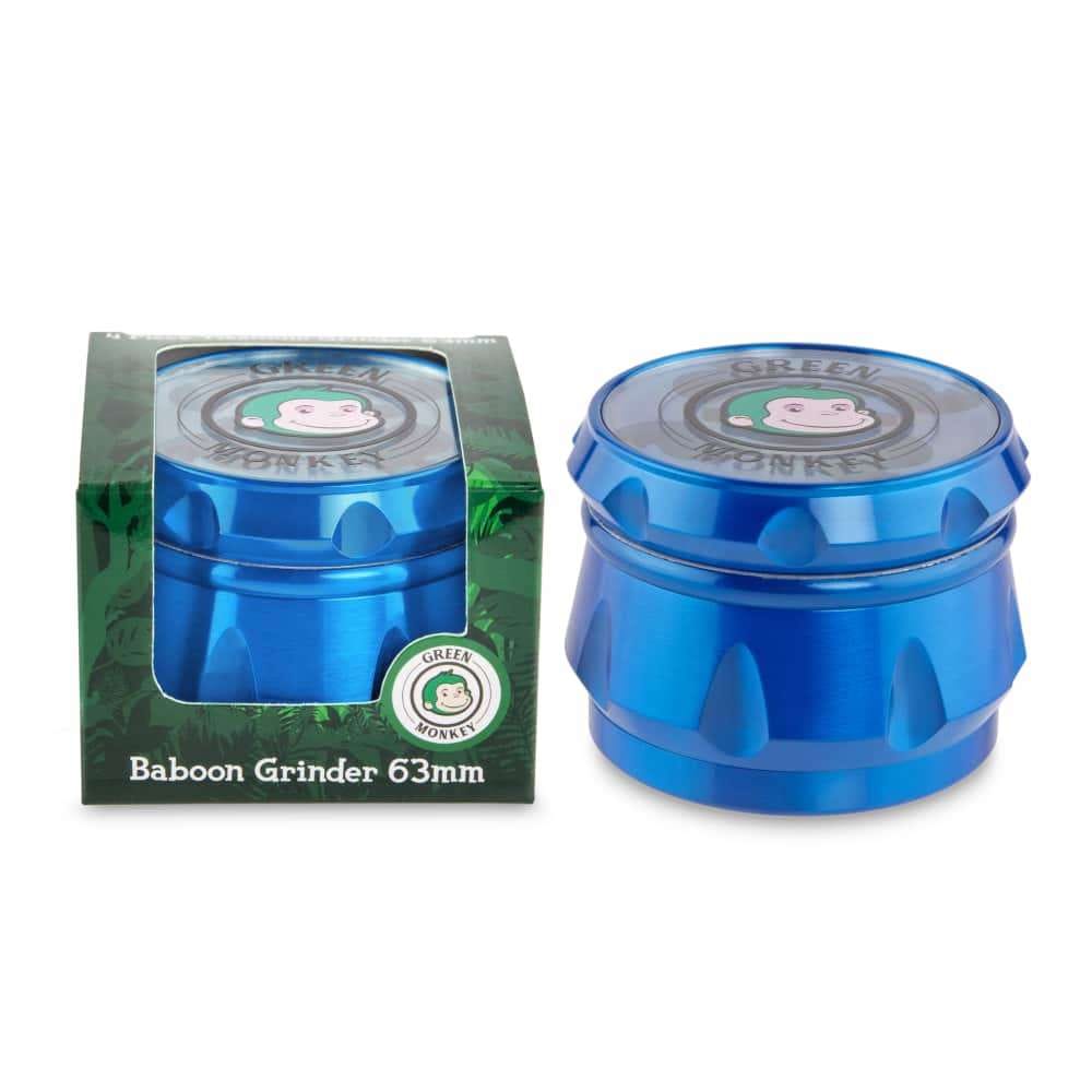 Green Monkey Grinders Baboon Crown 63mm Grinder