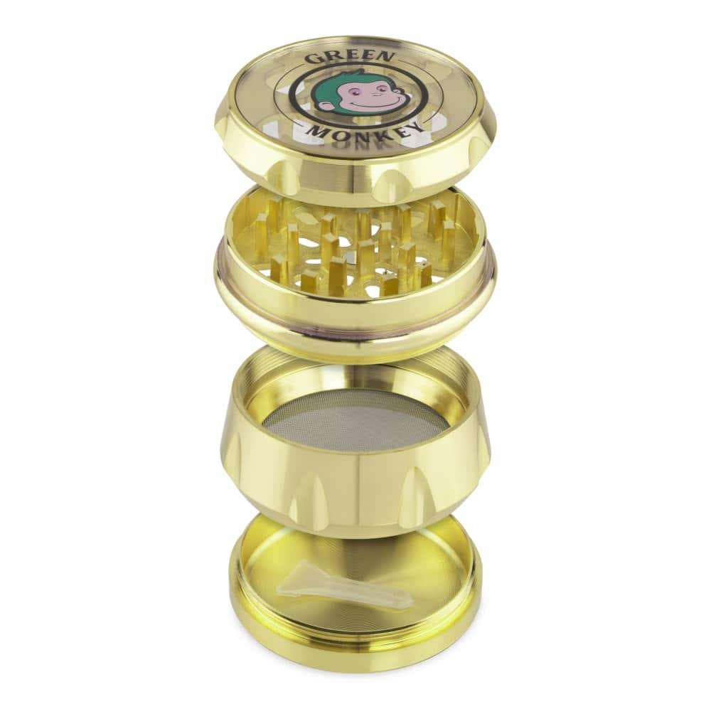 Green Monkey Grinders Baboon Crown 63mm Grinder