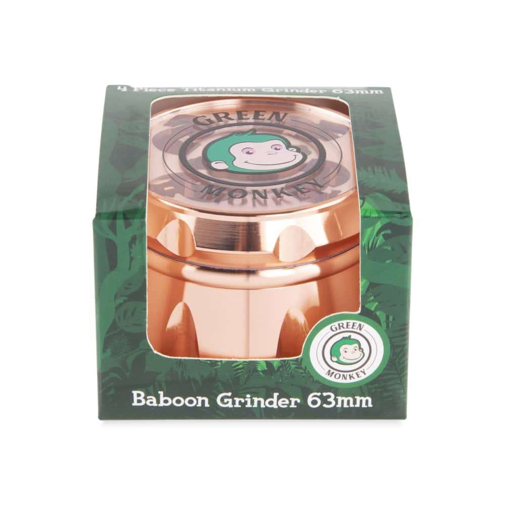 Green Monkey Grinders Baboon Crown 63mm Grinder