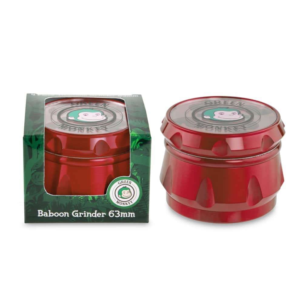 Green Monkey Grinders Baboon Crown 63mm Grinder