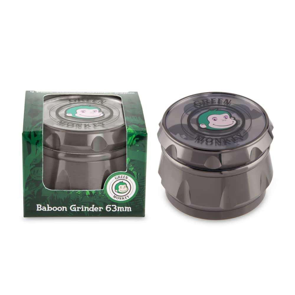 Green Monkey Grinders Baboon Crown 63mm Grinder