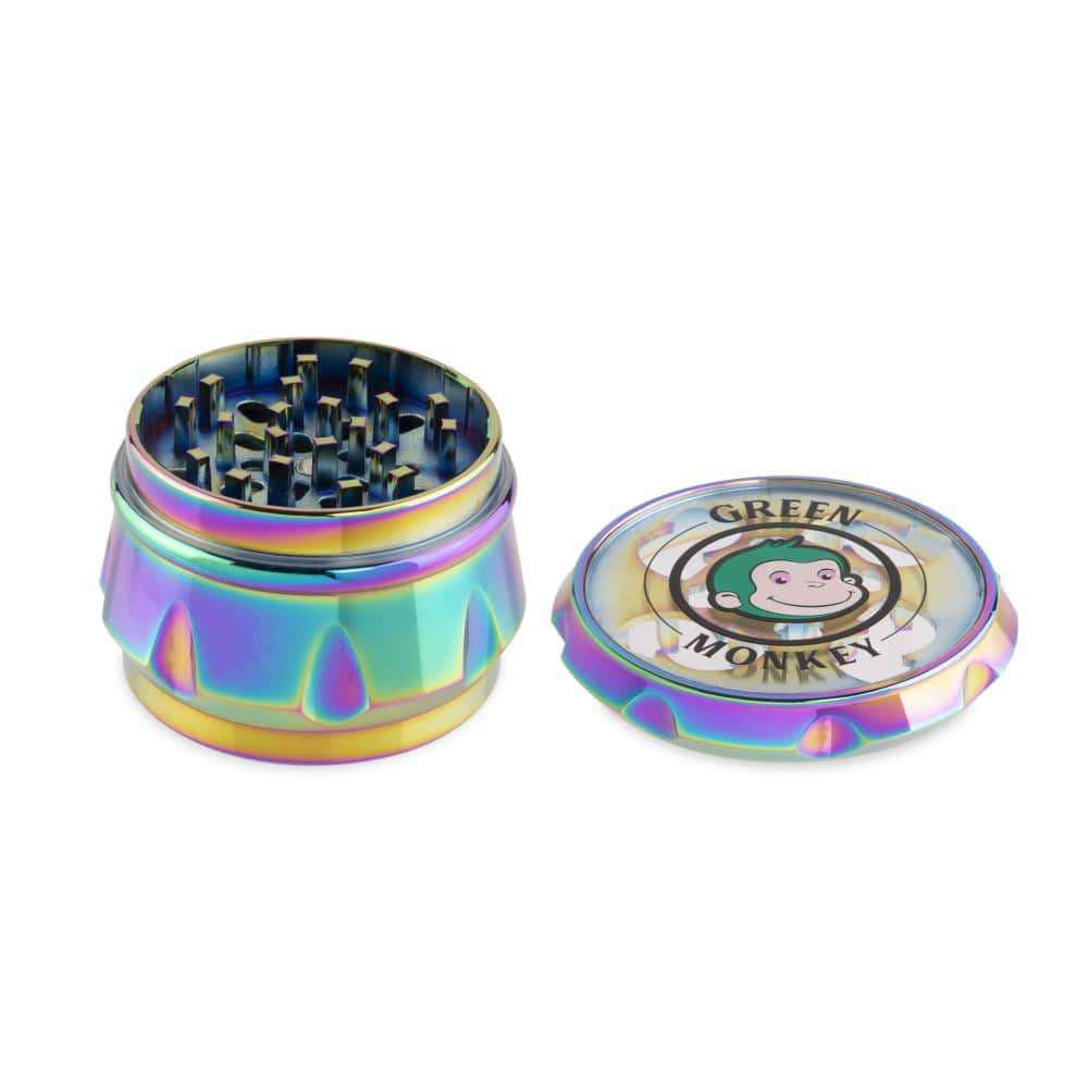 Green Monkey Grinders Baboon Crown 63mm Grinder