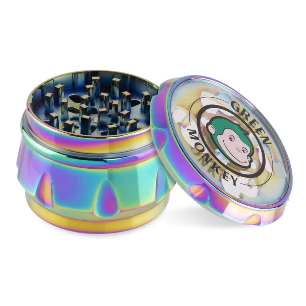 Green Monkey Grinders Baboon Crown 63mm Grinder