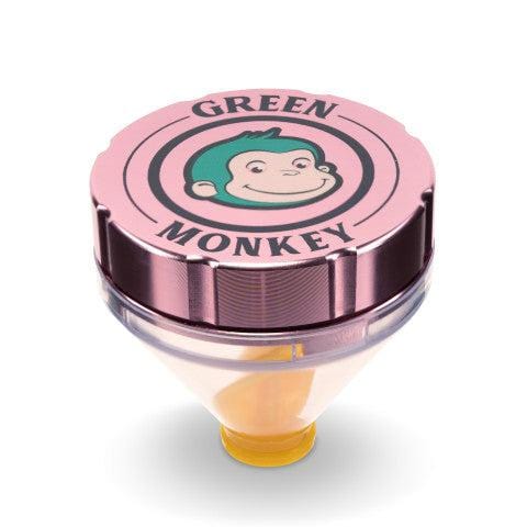 Green Monkey Grinders Pink Patas 50mm Funnel Grinder