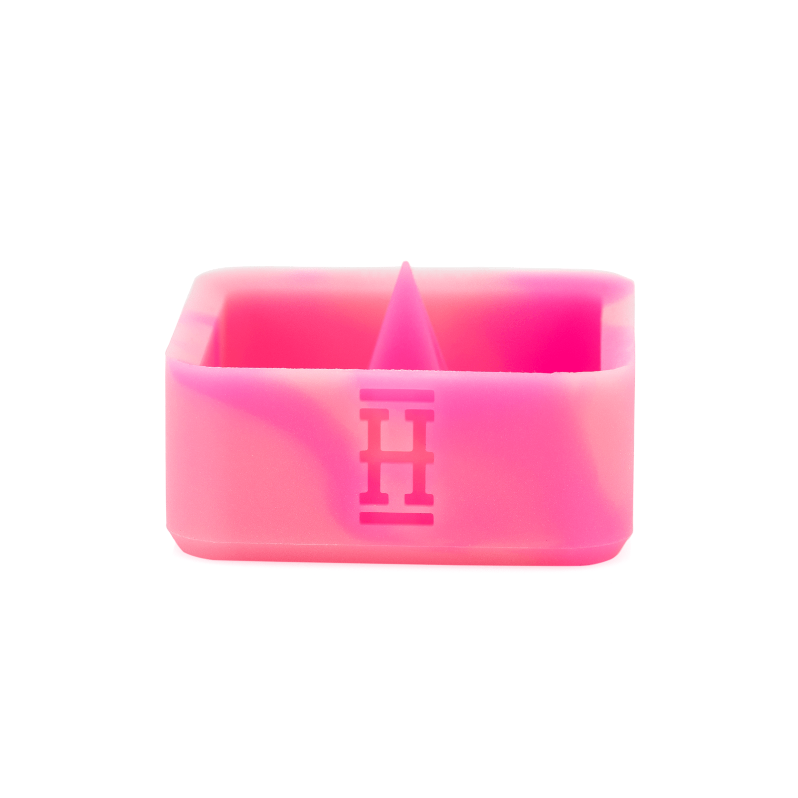 A top-down view of the Silicone Caché Debowling Ashtray, showing its simple, bowl-like shape.