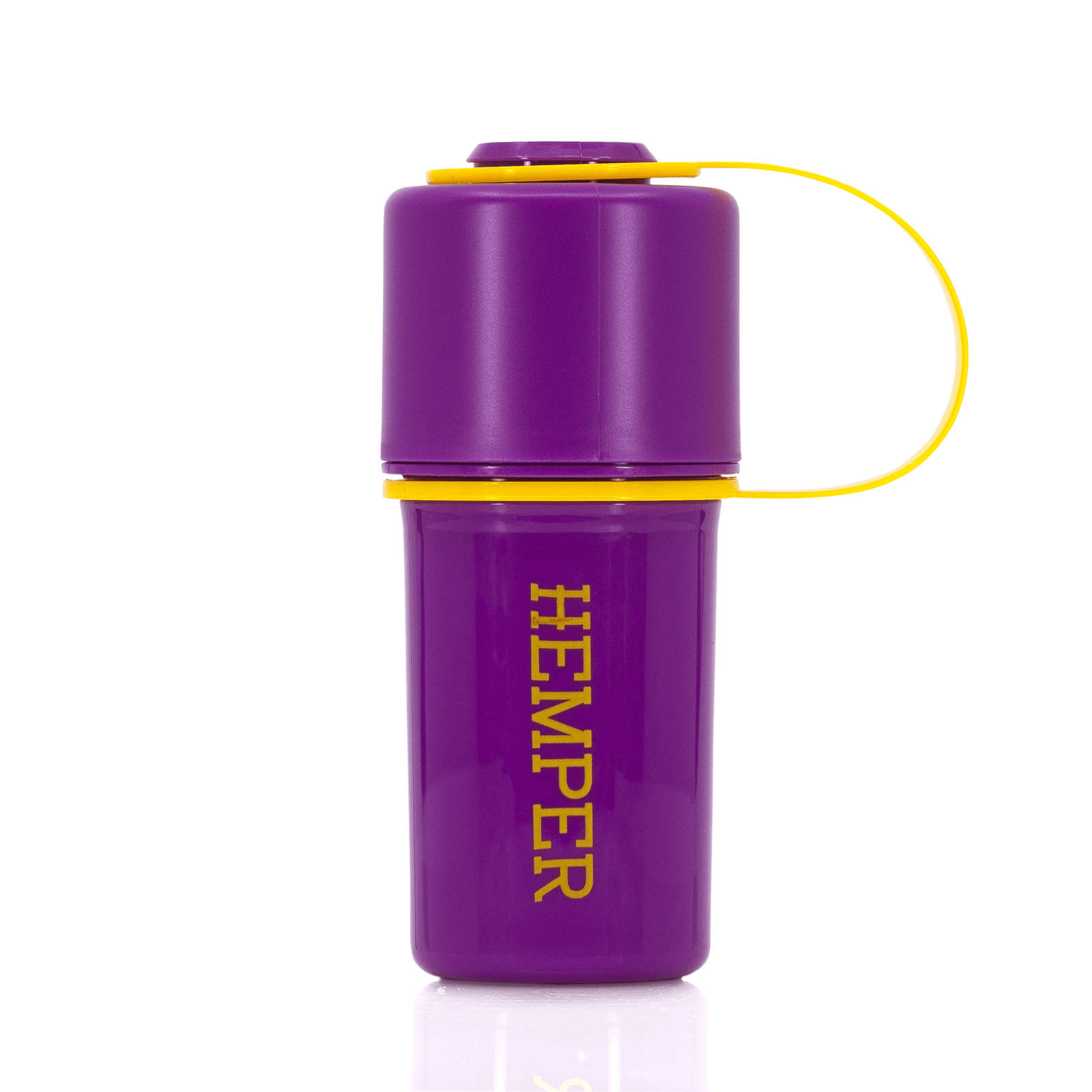 A centered, studio shot of The Keeper™ By Hemper, showcasing its sleek purple design against a plain white background.