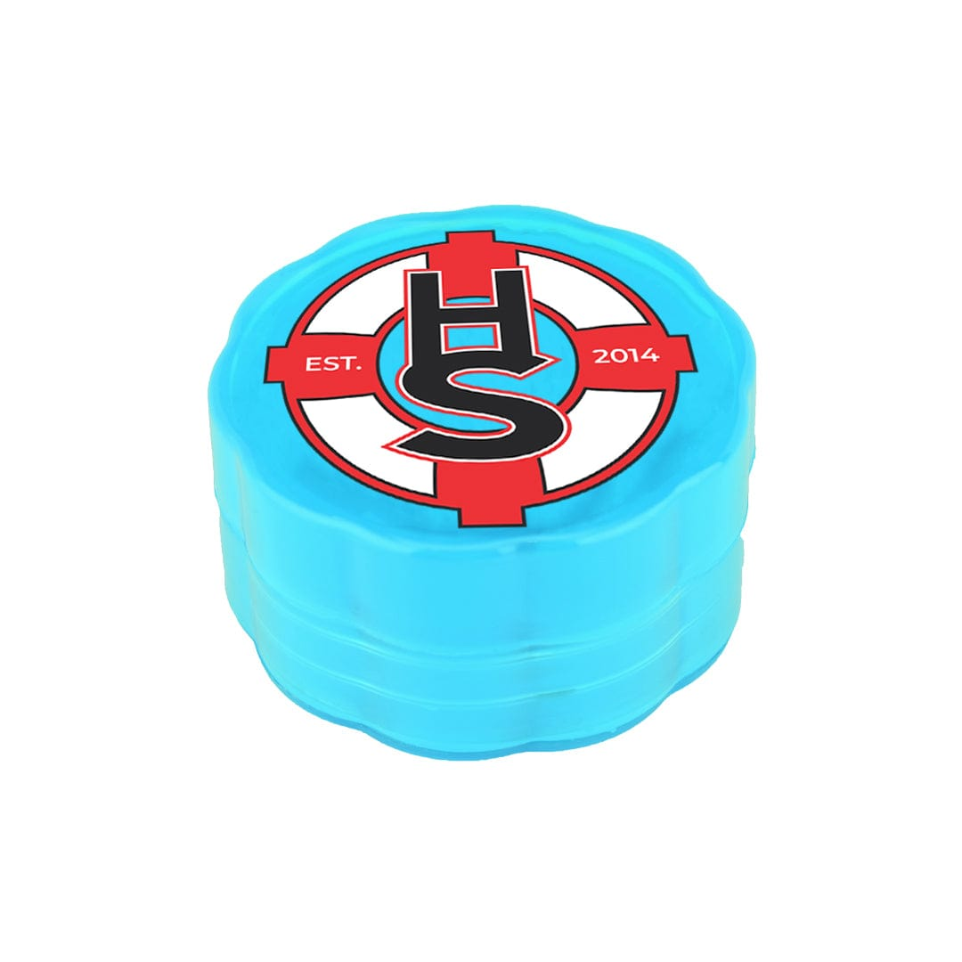 HerbSaver Grinder Grinder Light Blue Glitter HerbSaver 2 Piece Grinder