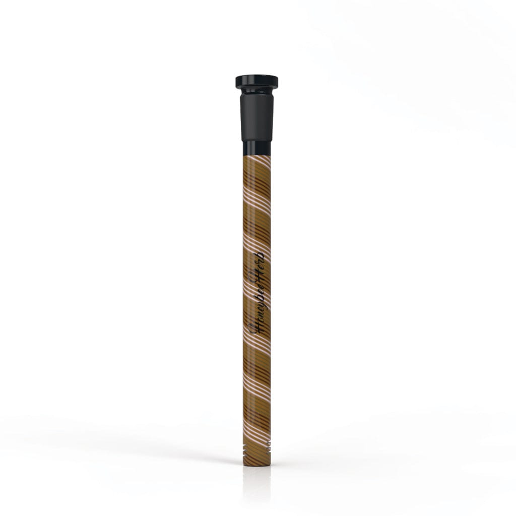A straight-on view of the CANDY POP DOWNSTEM, featuring a clean, simple cylindrical design in a neutral tone.