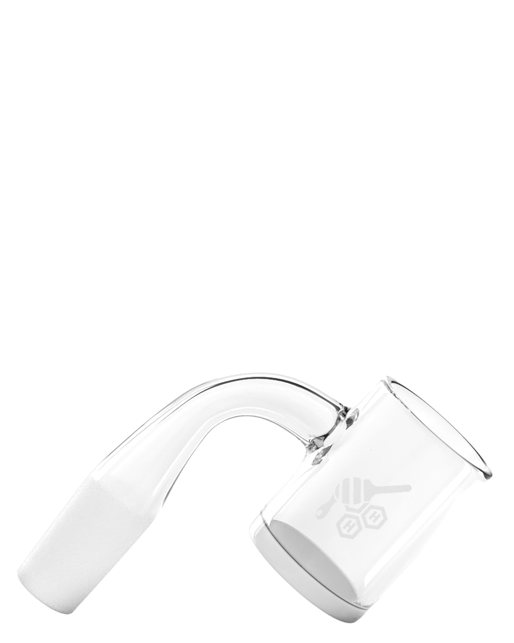 Honey & Milk Quartz Banger - 90° | Yellow Line