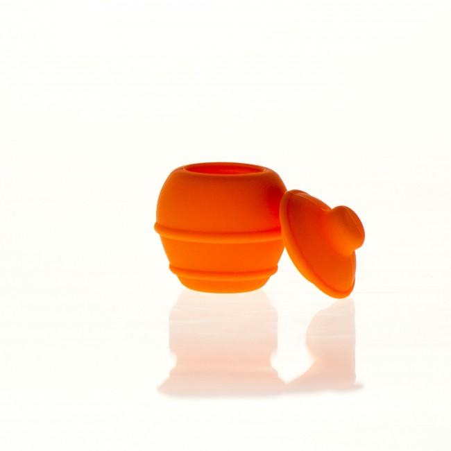 Daily High Club Container Orange Silicone Container Honey Jar 35ml