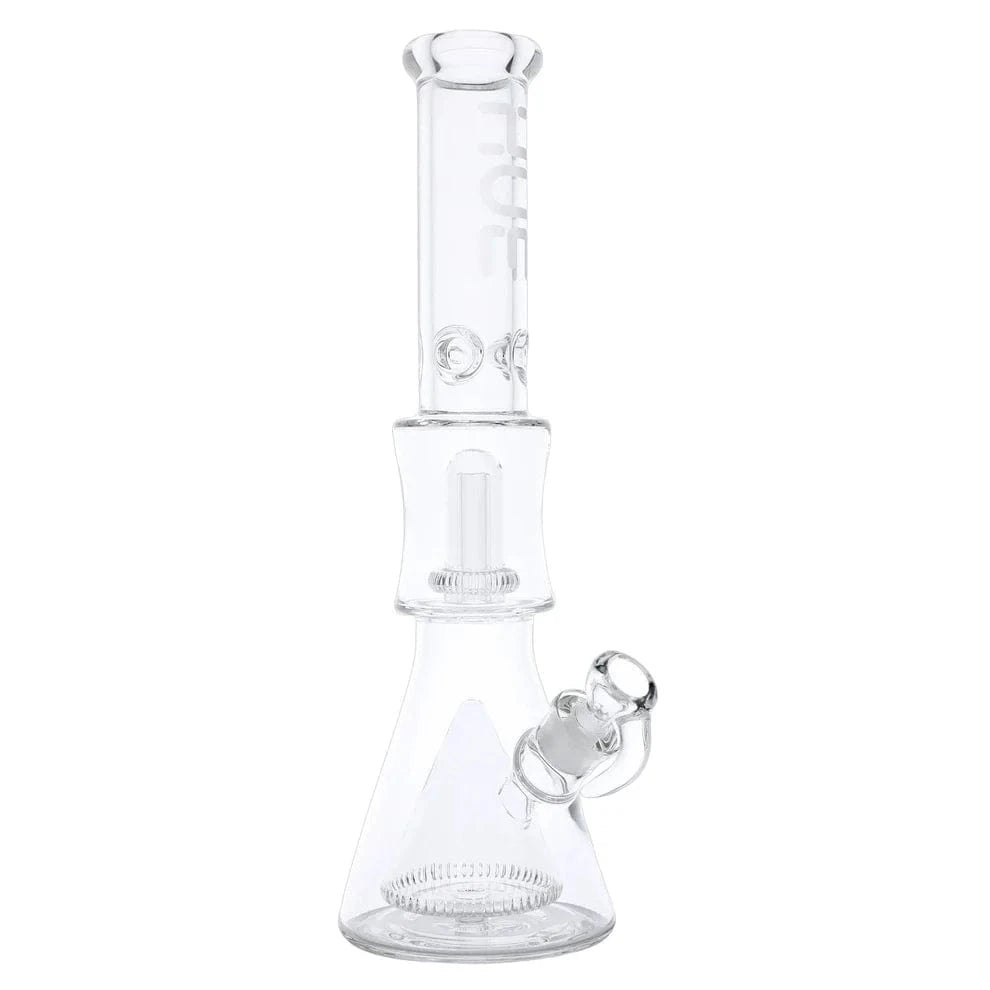 Hue Bong Hue Pyramid Water Pipe Clear - 16.25"