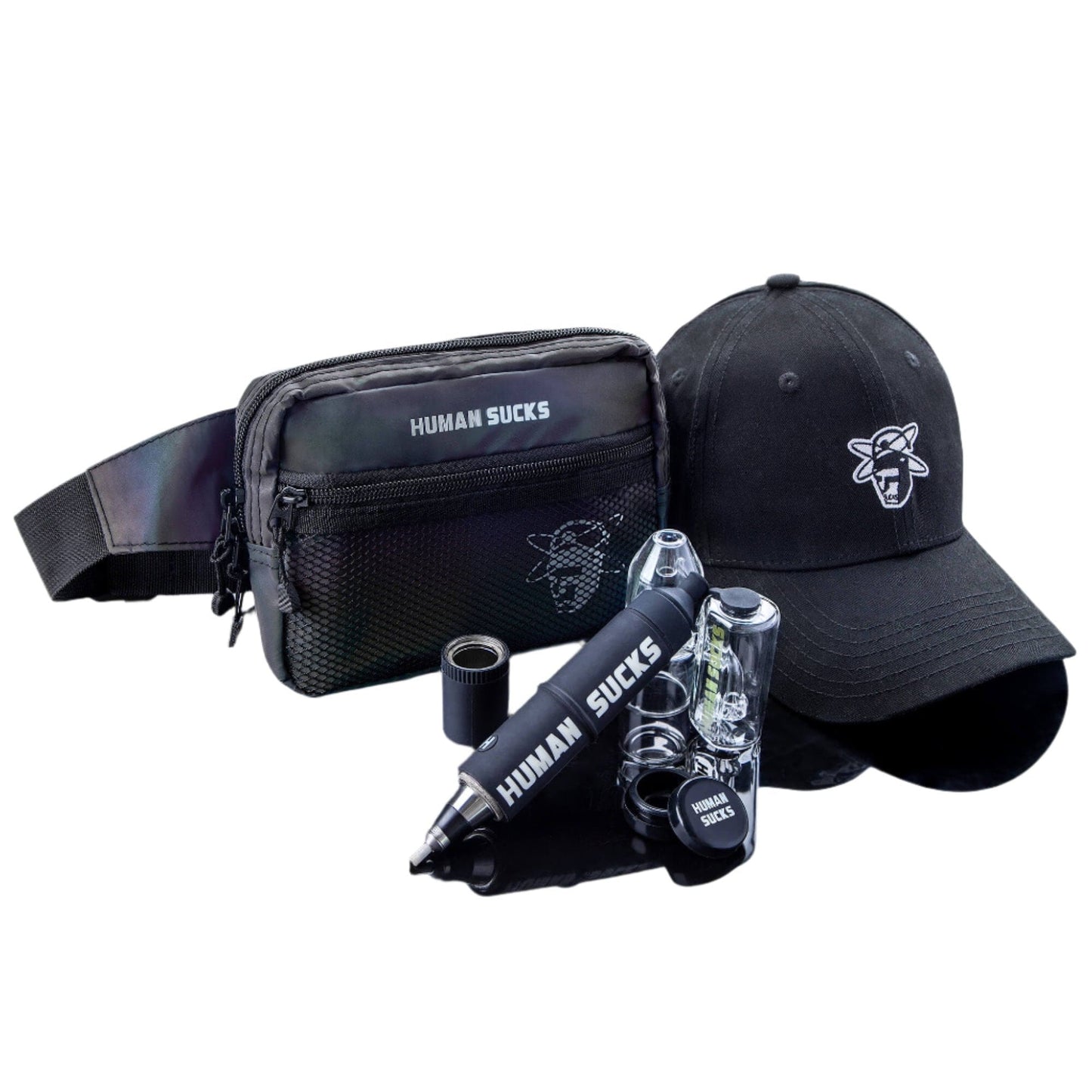 HUMANSUCKS Vaporizer Bundle STINGER 2 Kit with Cap and Fanny Pack