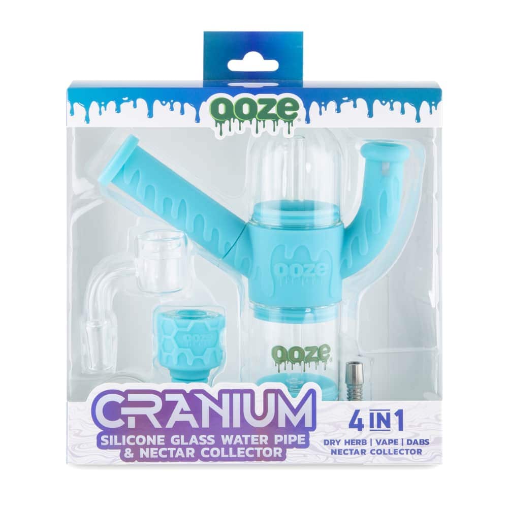 Ooze Cranium Silicone 4-in-1 Hybrid Bong