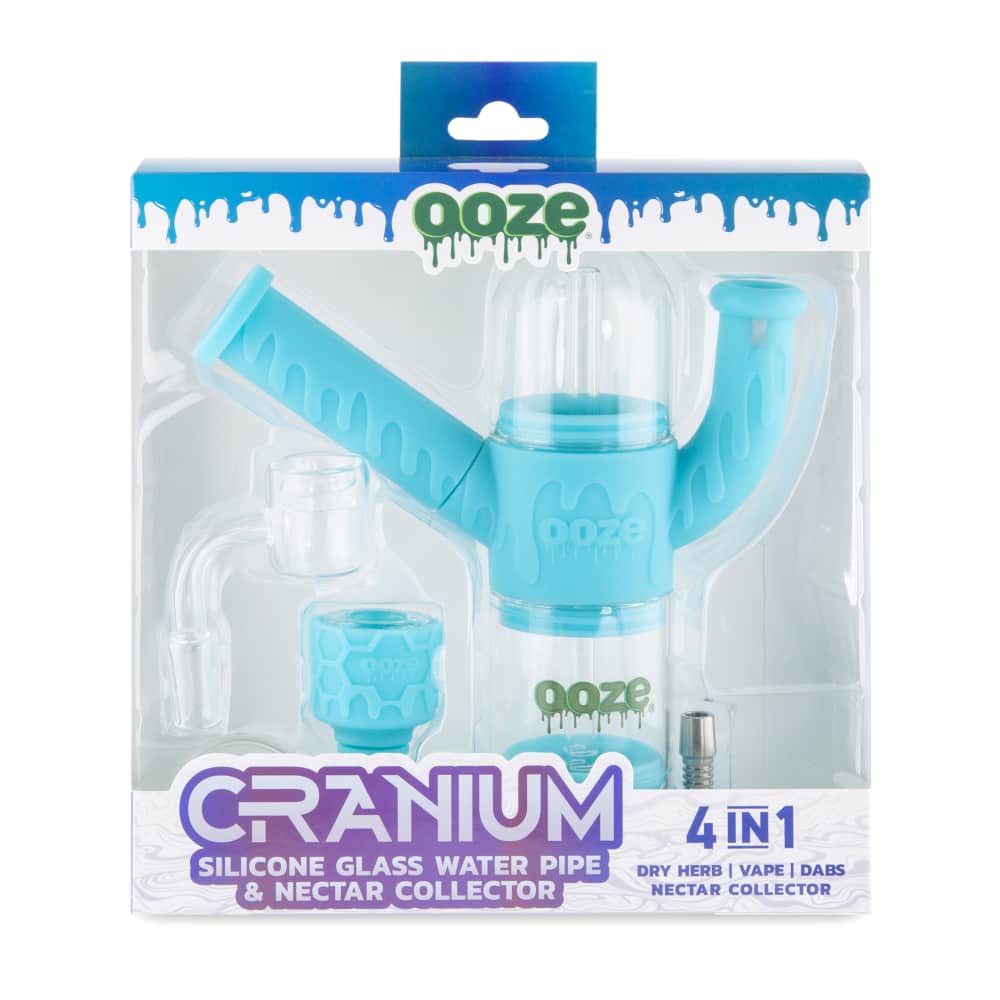 Ooze Cranium Silicone 4-in-1 Hybrid Bong