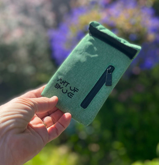 SensiBox Stash Pouch Carbon Lined Odor Proof Travel Bag