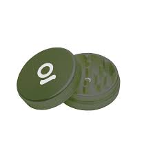 ONGROK Green 2 Piece Magnetic Grinder (50 mm) MINIGRIND1GRN