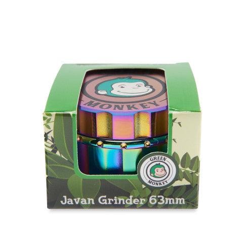 Green Monkey Grinders Javan 63mm Magnetic Herb Grinder