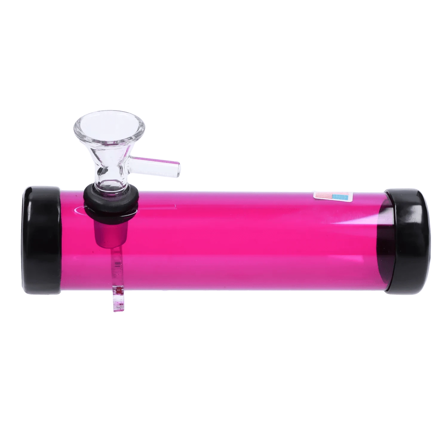 JM Plastic Steam Roller Dark Purple JM Plastics Smokey with Glass Bowl Acrylic Steam Roller