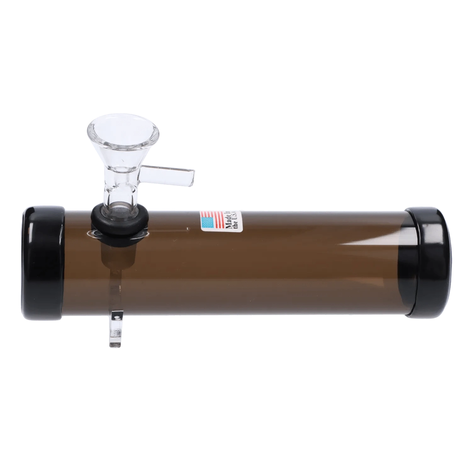 JM Plastic Steam Roller Smoke JM Plastics Smokey with Glass Bowl Acrylic Steam Roller