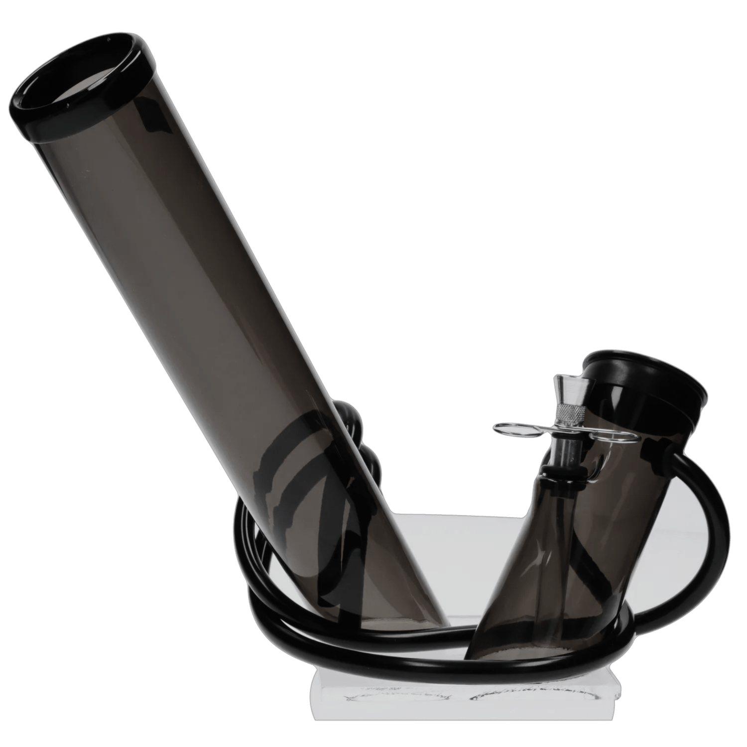 JM Plastic Water Pipe Black JM Plastics Multi-Chamber Acrylic Water Pipe