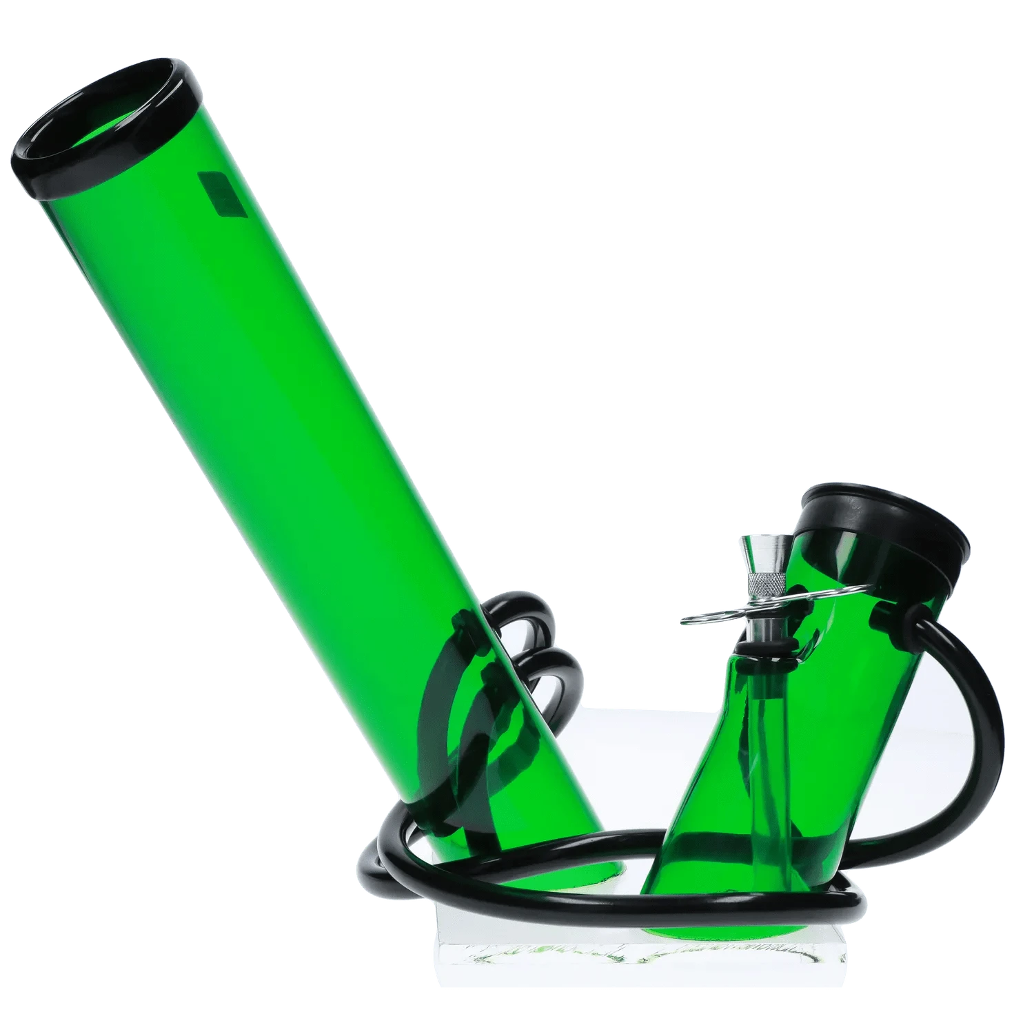 JM Plastic Water Pipe Green JM Plastics Multi-Chamber Acrylic Water Pipe