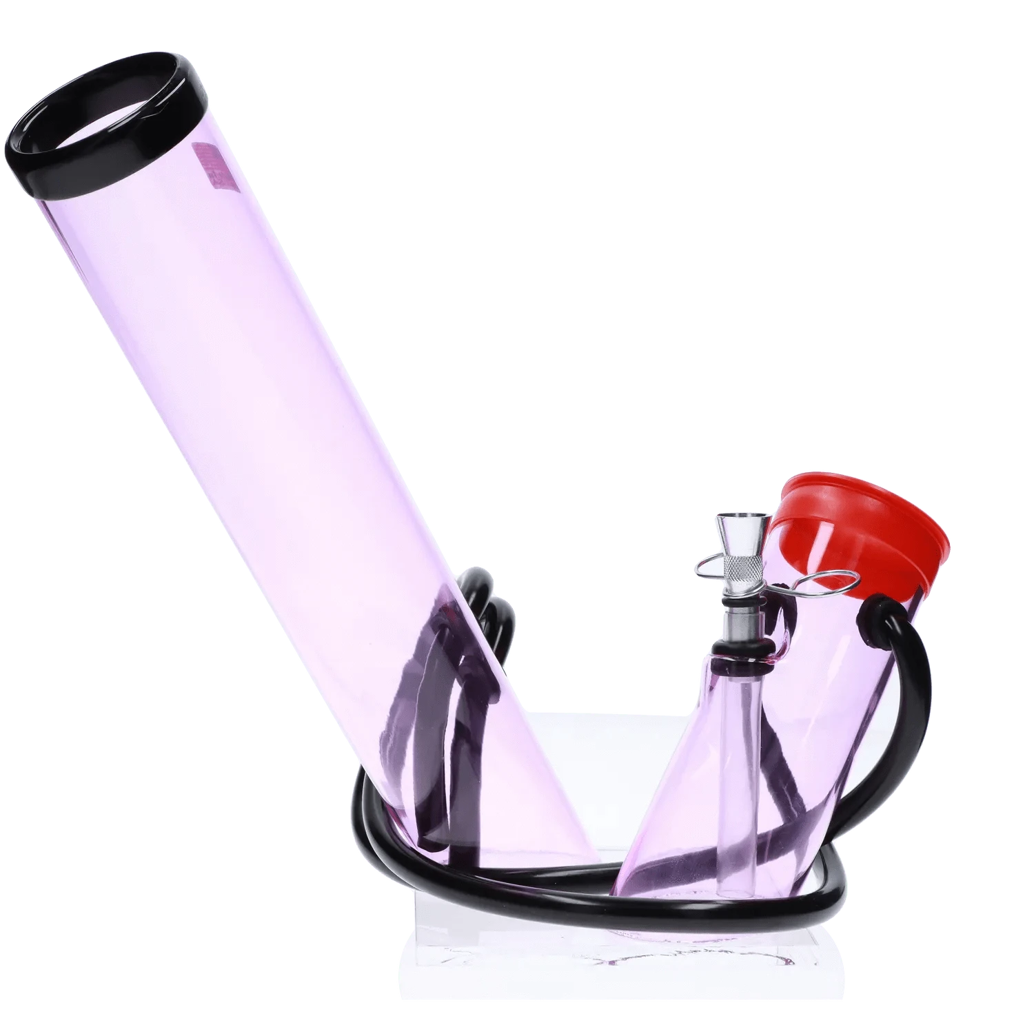 JM Plastic Water Pipe Ice Purple JM Plastics Multi-Chamber Acrylic Water Pipe