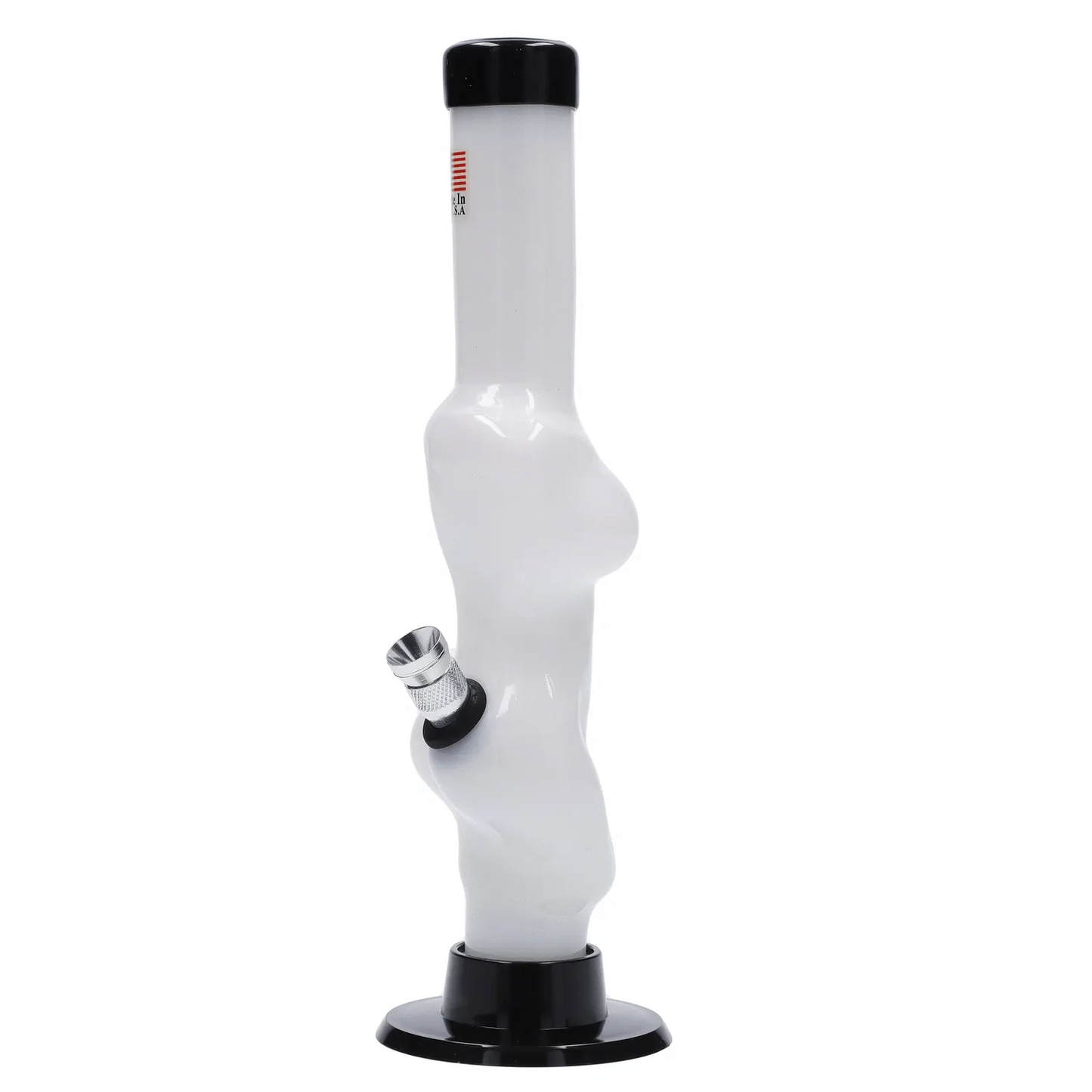 JM Plastic Water Pipe JM Plastics Serving Body Acrylic Water Pipe - 8 in.