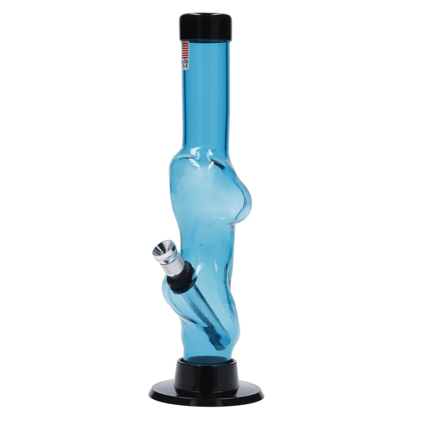 JM Plastic Water Pipe JM Plastics Serving Body Acrylic Water Pipe - 8 in.