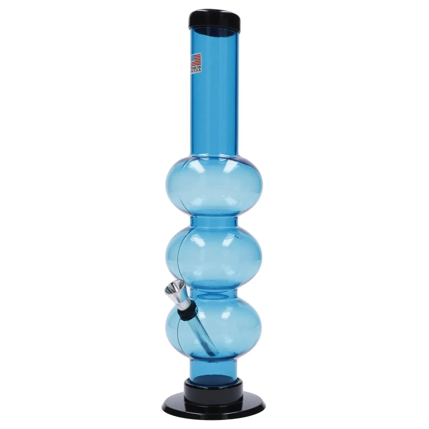 JM Plastic Water Pipe JM Plastics Triple Bubble Acrylic Water Pipe - 12 in.