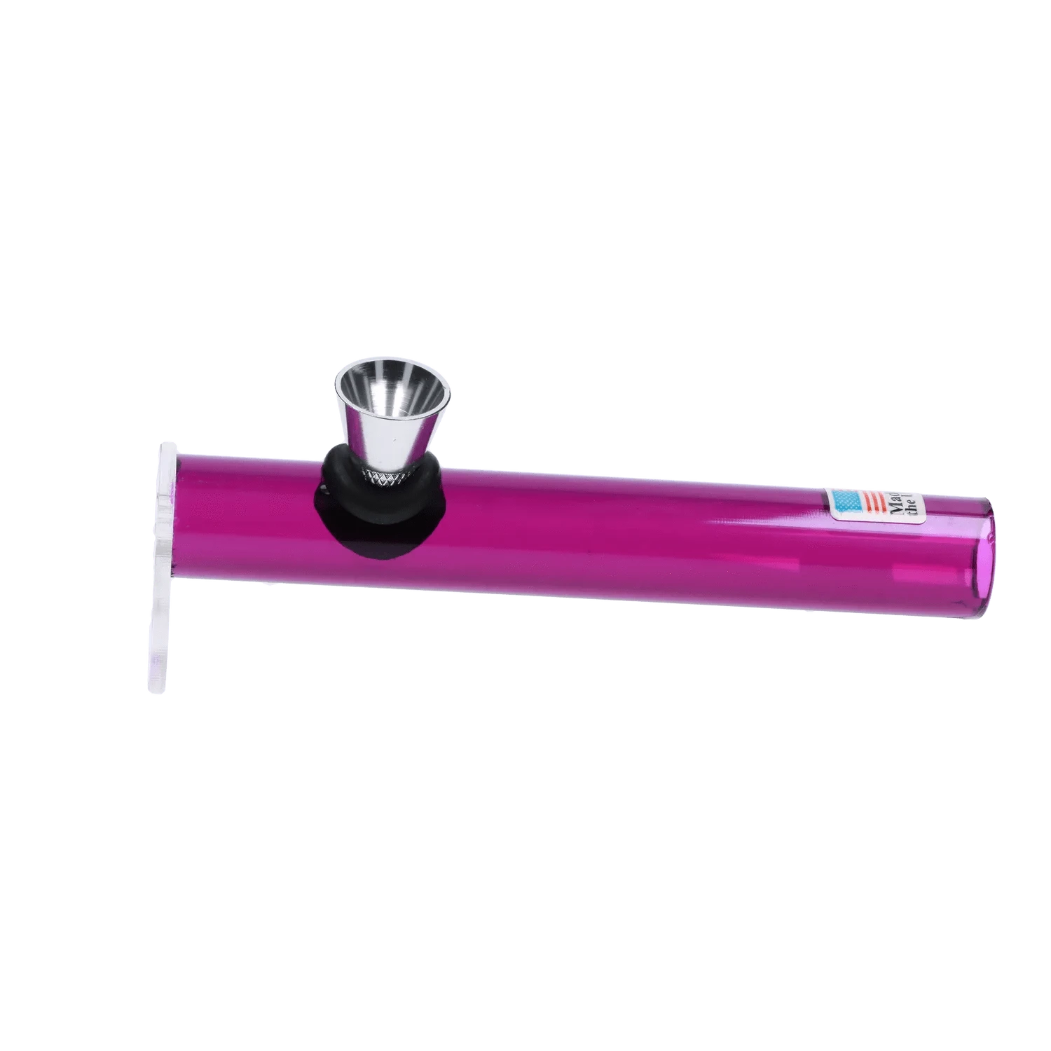 JM Plastic Water Pipe Purple JM Plastics Mini Smokey Thick Acrylic Steam Roller