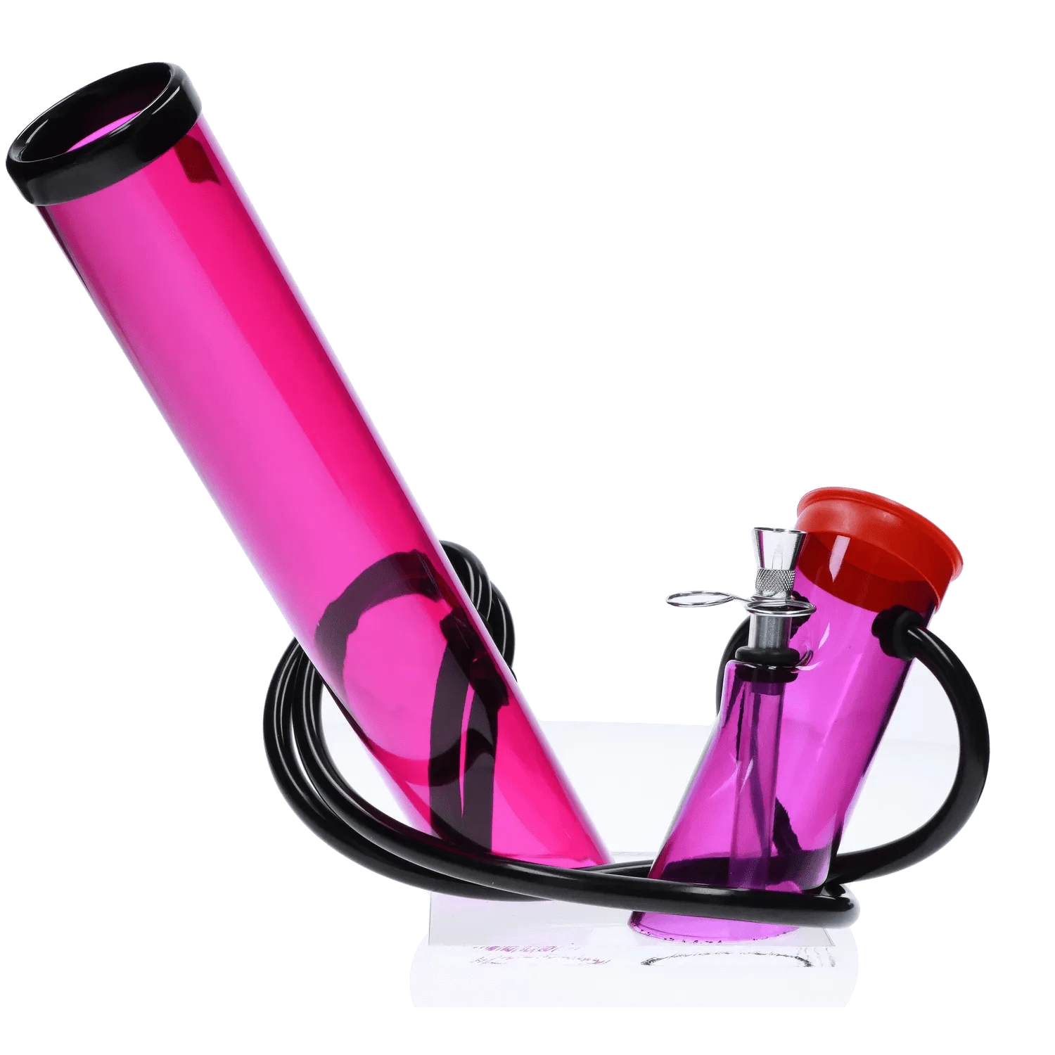 JM Plastic Water Pipe Purple JM Plastics Multi-Chamber Acrylic Water Pipe