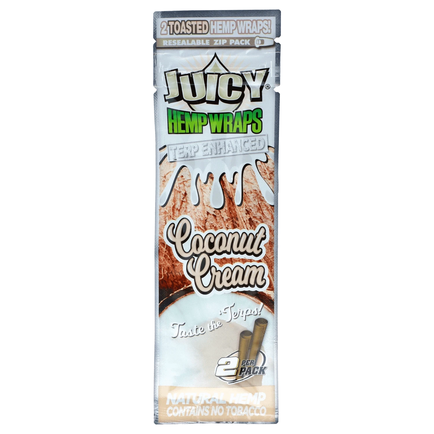 Juicy Jay's Rolling Papers Juicy Jays Coconut Cream Hemp Wraps