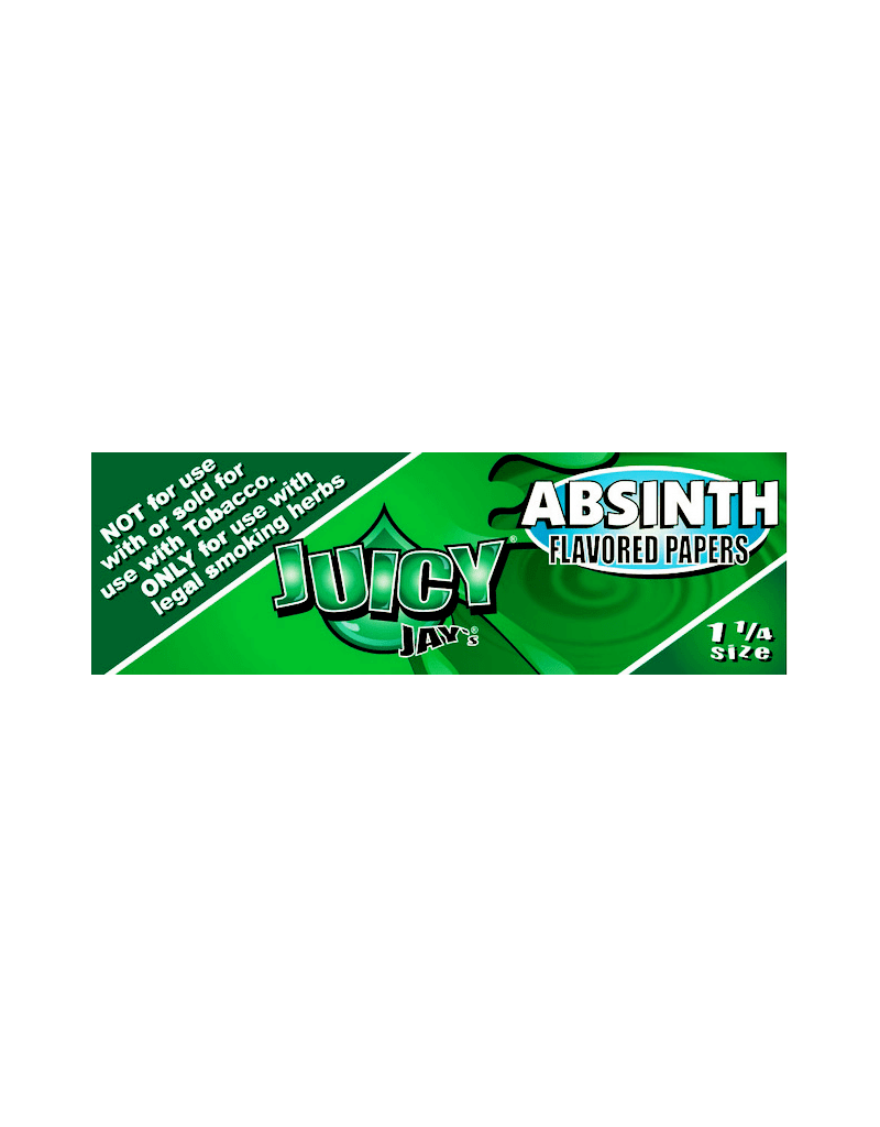 Juicy Jay's Rolling Papers Absinthe 5 Pack Juicy Jay-Rolling 1 1/4 Papers