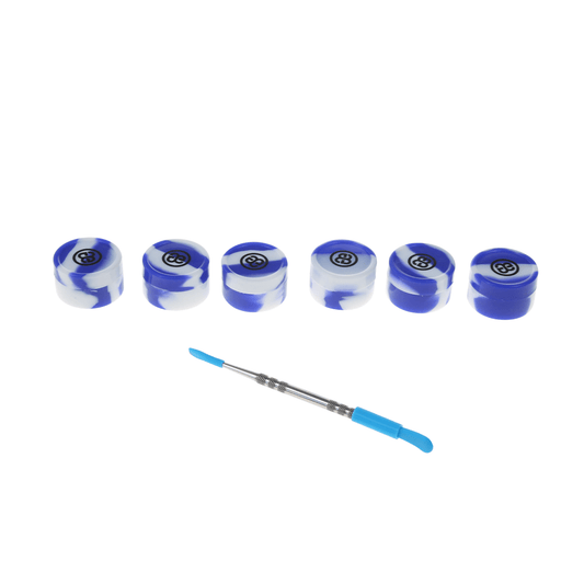 Blue Blood Storage Container Dab Pucks