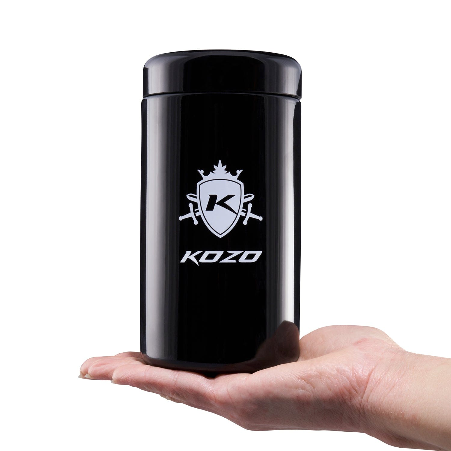 Kozo Odor Proof Jars Black Glass jars - 1 OZ