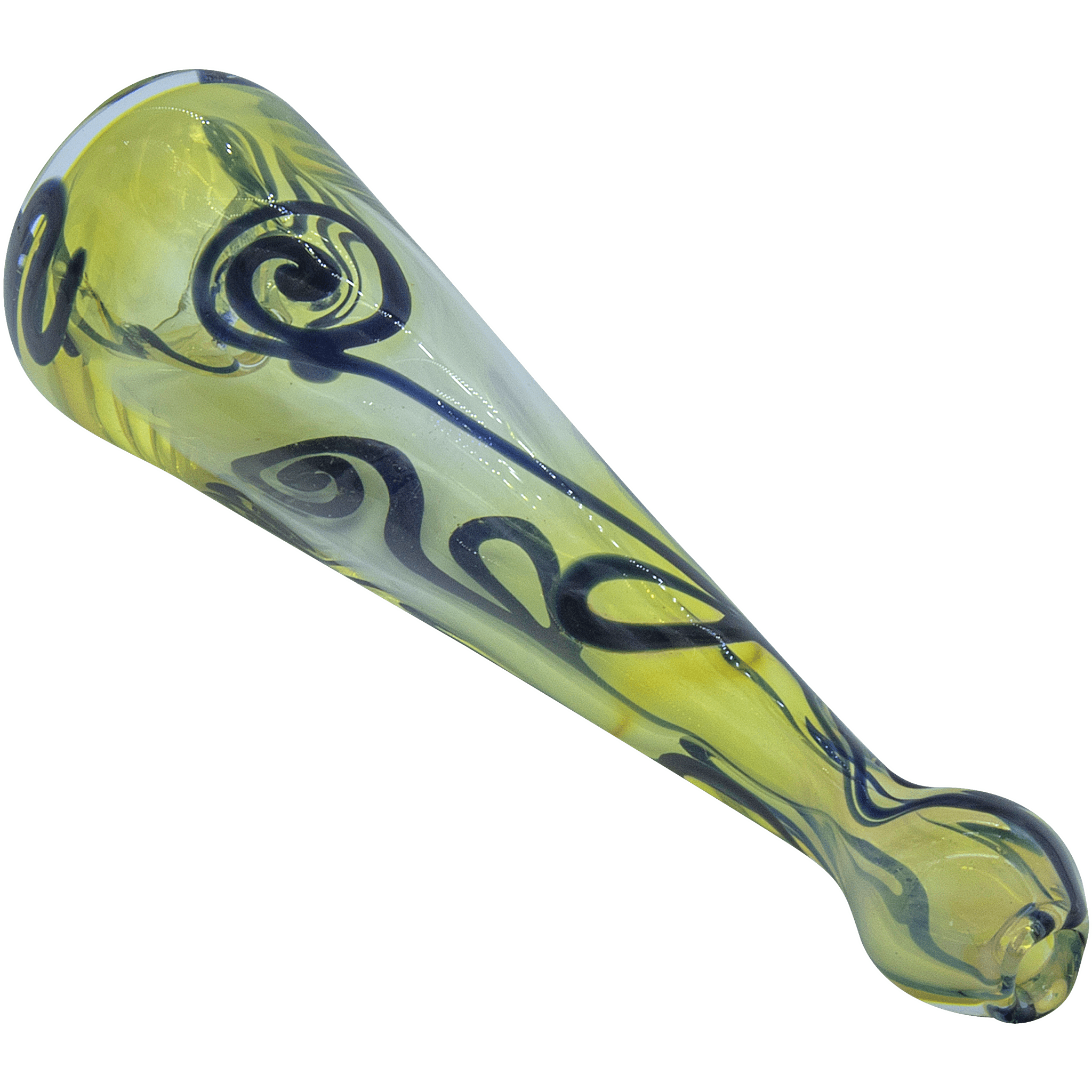 LA Pipes "Warrior Piper" Inside-Out Funnel Chillum Herb Pipe